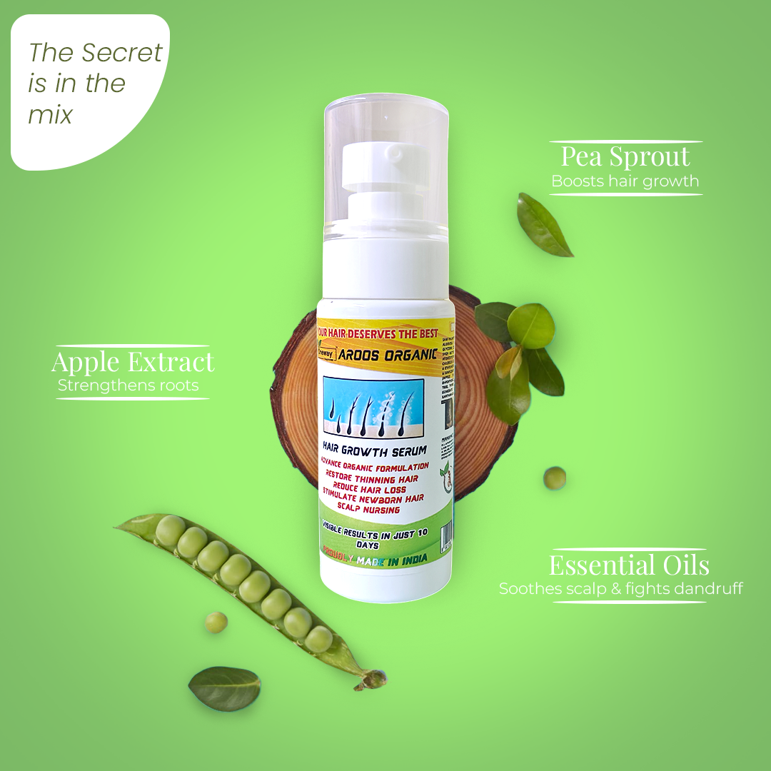 Aroos Organic Hair Growth Serum