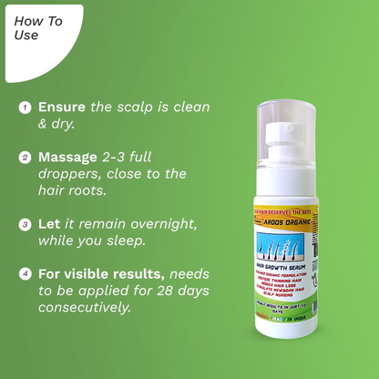 Aroos Organic Hair Growth Serum