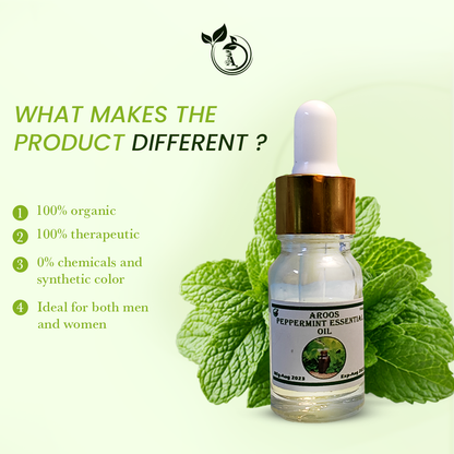 Aroos Organic Pepper Mint Oil