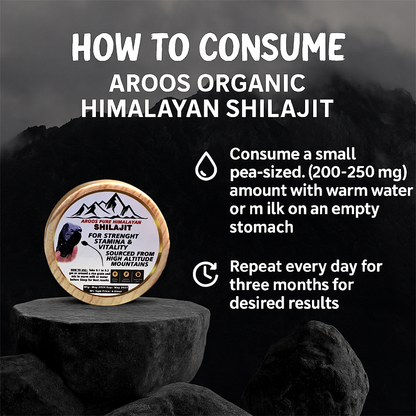 Aroos Organic Himalayan Shilajit