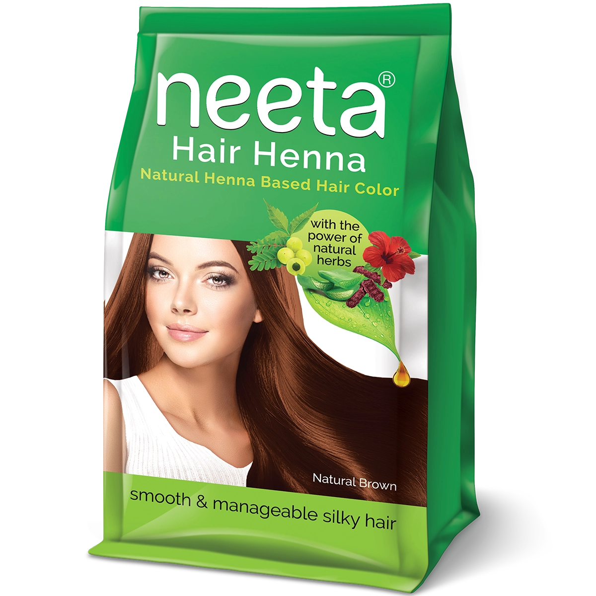Aroos Neeta Heena in Brown Shade 125gm