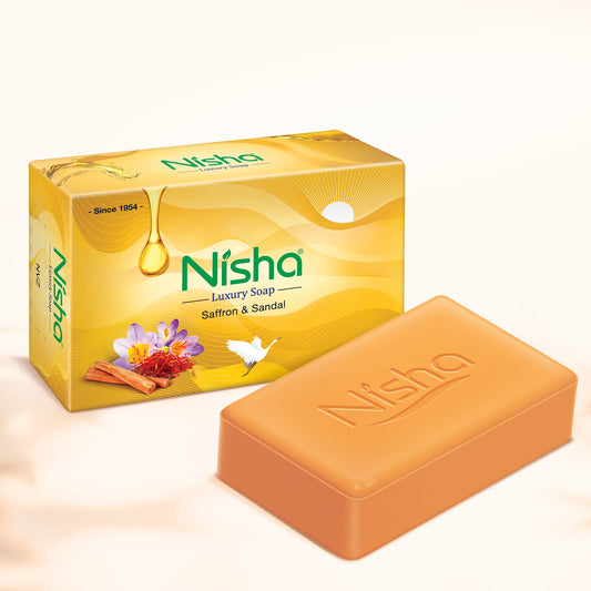 Nisha Luxury Soap Saffron & Sandal