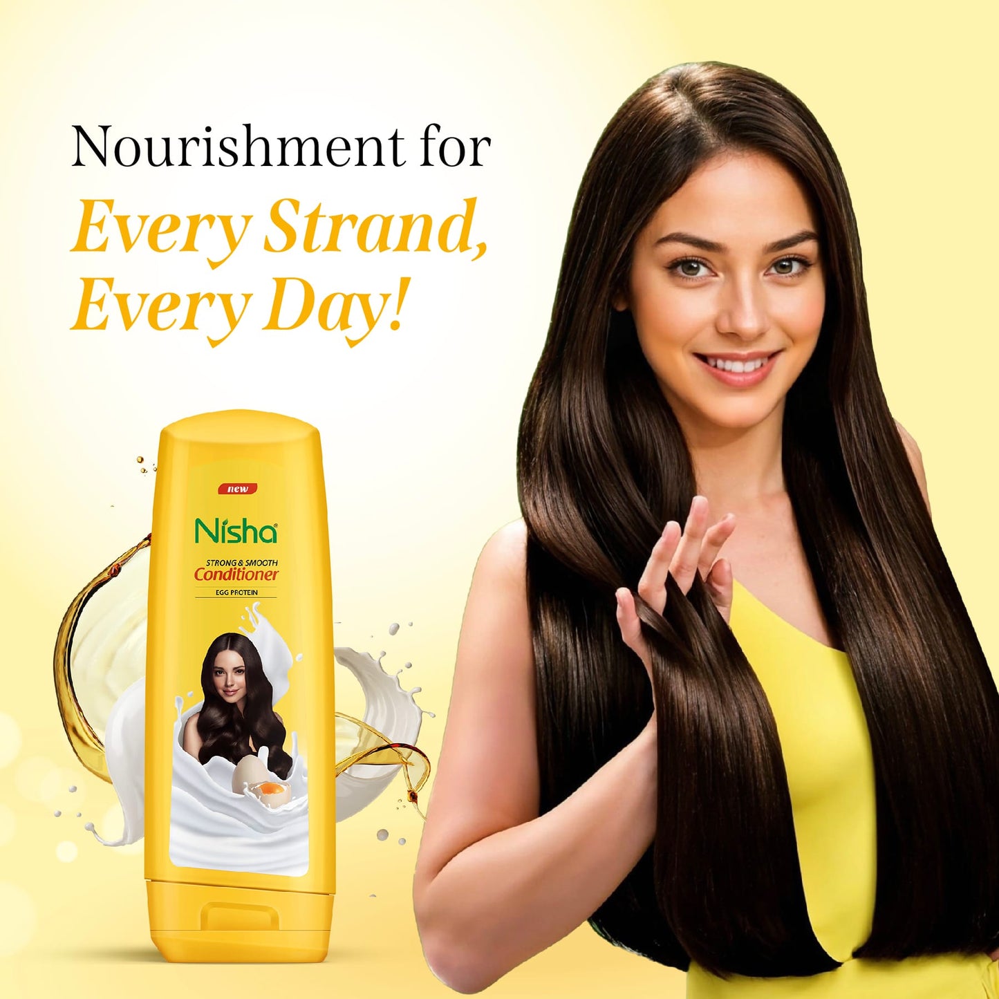 Nisha Conditioner Egg Protein