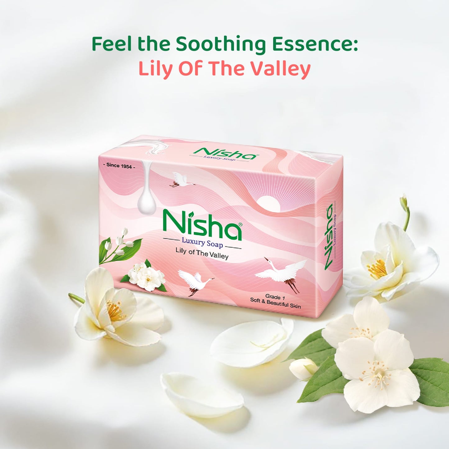 Nisha Luxury Soap Lily of The Valley