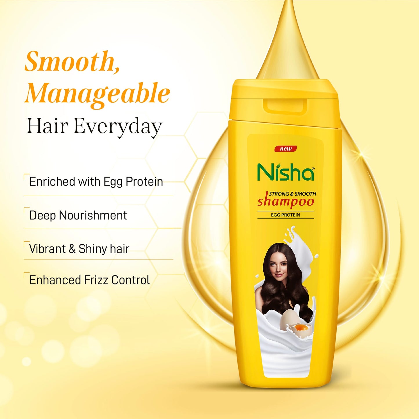 Nisha Shampoo Egg Protein