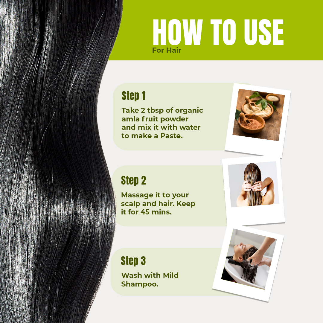 Aroos Organic Amla Powder