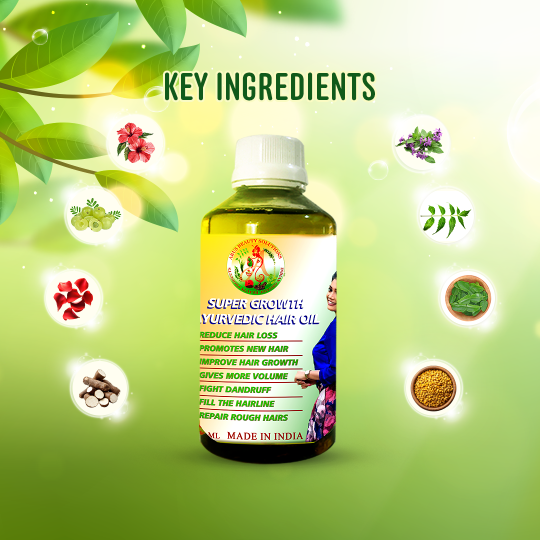 Aroos Organic Hair Oil