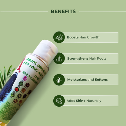 Aroos Organic Long Hair Oil