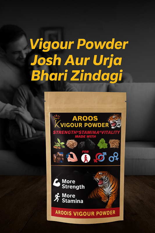Aroos Vigor Powder For Better Timing, Strength and Staimina