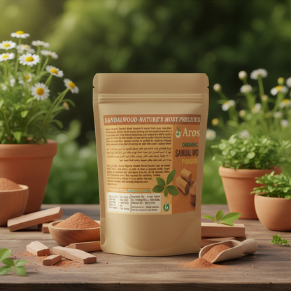 Aroos Organic Sandal Wood Powder 100 grams