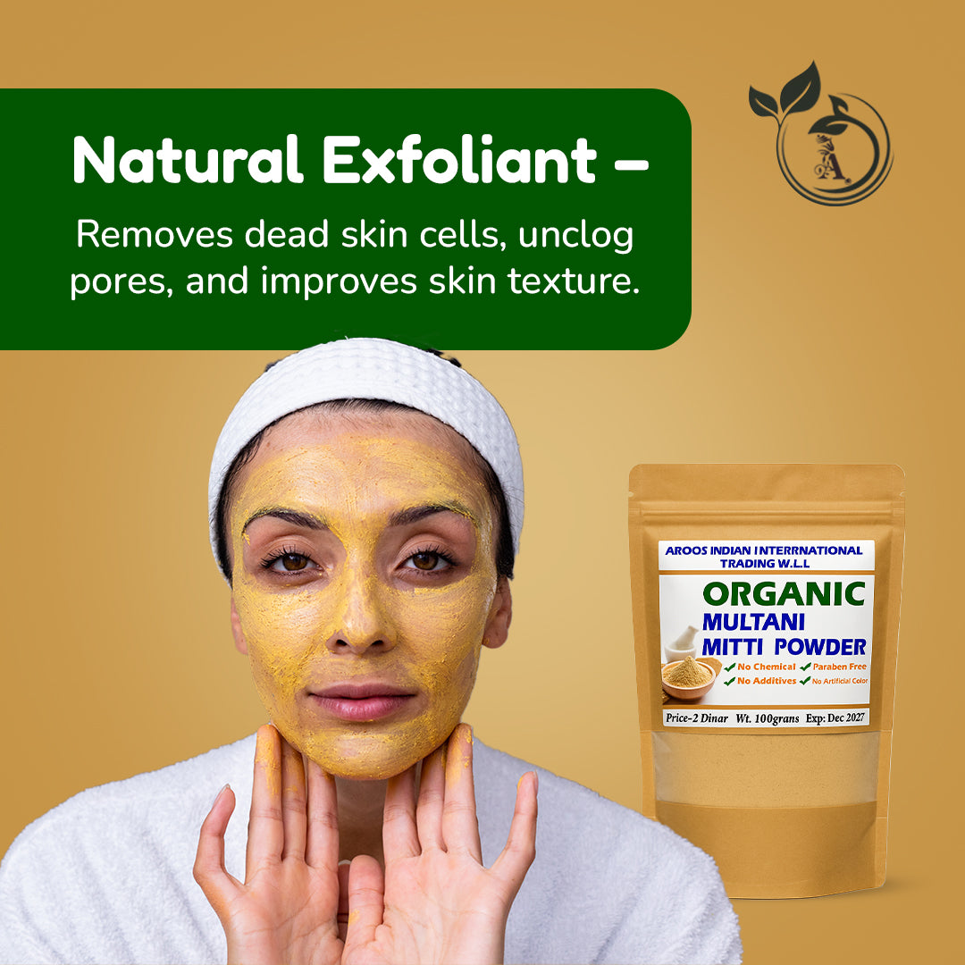 Aroos Organic Multani Mitti