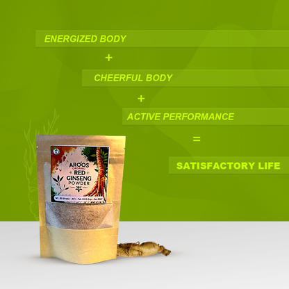 Aroos Organic Red Ginseng Powder